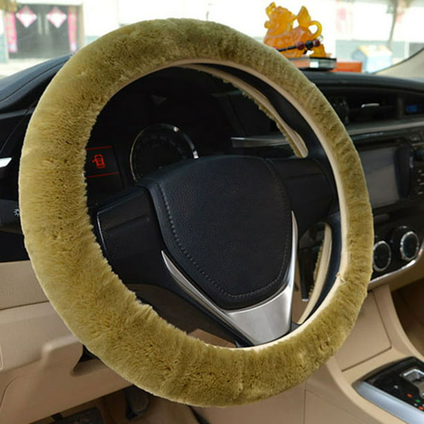 Plush Car Steering Wheel Cover Soft Winter Warm Supplies